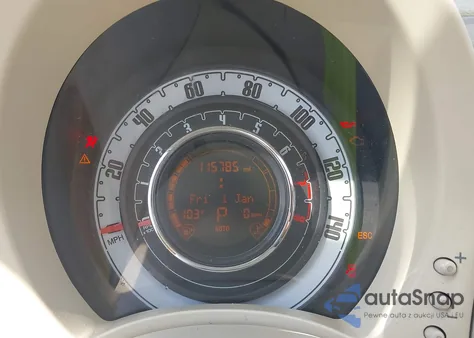 2012 Fiat 500 Pop из США, поврежденный, VIN 3C3CFFAR8CT120586